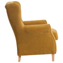 Fauteuil à oreilles Max Winzer Lorris mais