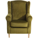 Max Winzer Ohrenbackensessel Lorris oliv