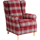 Max Winzer wing chair Lorris red