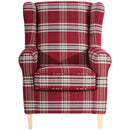 Max Winzer wing chair Lorris red