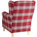 Max Winzer wing chair Lorris red