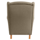 Max Winzer wingback chair Lorris sahara