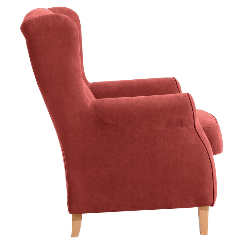 Max Winzer Ohrenbackensessel Lorris terracotta