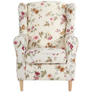 Max Winzer wingback chair Lorris white