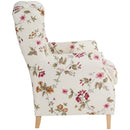 Max Winzer wingback chair Lorris white