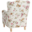 Max Winzer wingback chair Lorris white