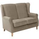 Max Winzer Sofa 2-Sitzer Lorris hellbraun