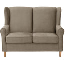 Max Winzer Sofa 2-Sitzer Lorris hellbraun