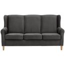 Max Winzer 3-seater sofa Lorris anthracite