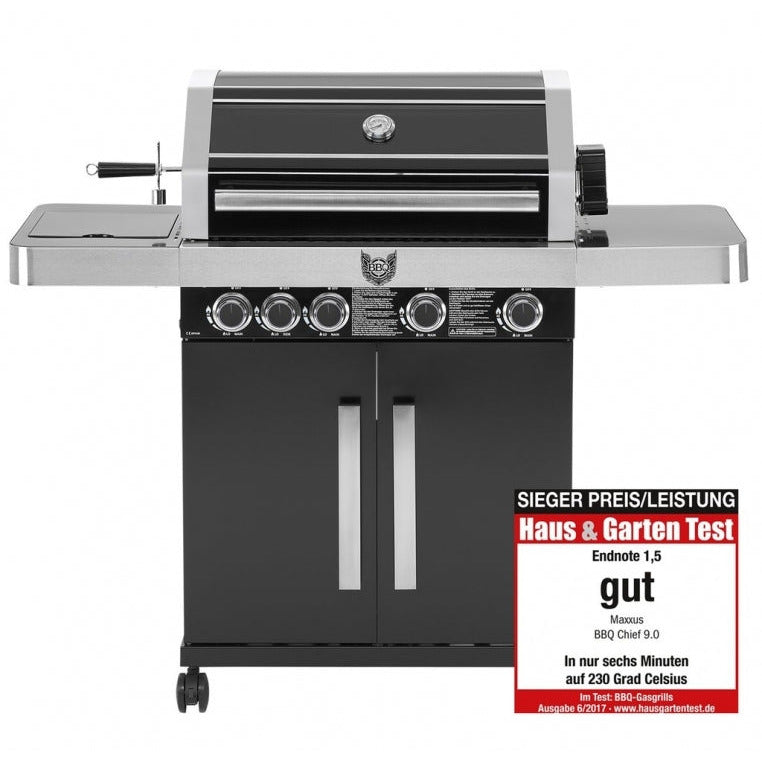 MAXXUS gas grill BBQ CHIEF 9.0, black
