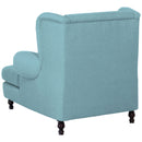 Max Winzer Big armchair including 2 decorative cushions 55x55cm + 40x40cm Mareille aqua