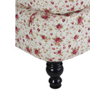 Max Winzer Big-Sessel inkl. 2x Zierkissen 55x55cm + 40x40cm Mareille geblümt beige