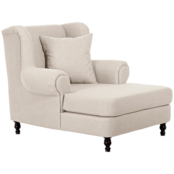 Max Winzer Big armchair including 2 decorative cushions 55x55cm + 40x40cm Mareille cream