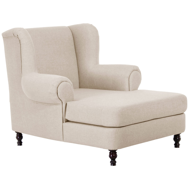 Max Winzer Big armchair including 2 decorative cushions 55x55cm + 40x40cm Mareille cream
