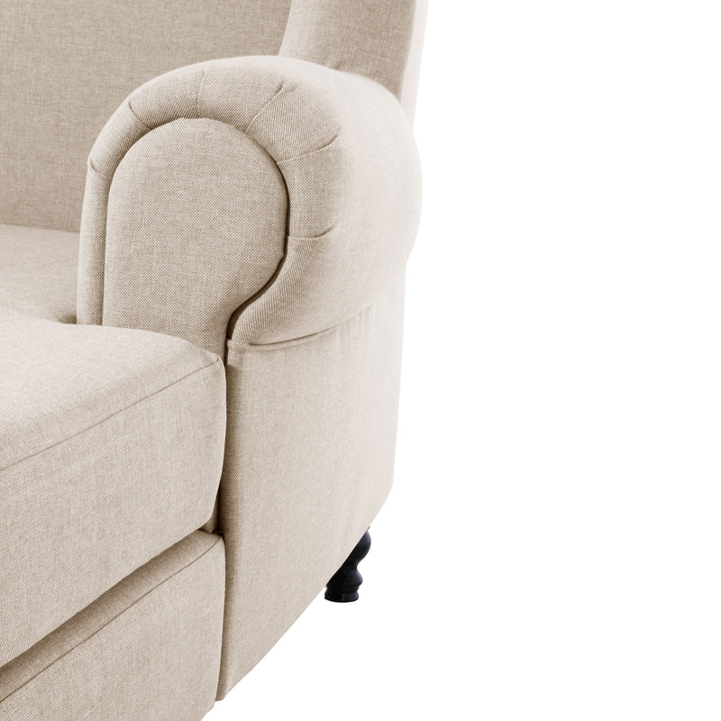 Max Winzer Big armchair including 2 decorative cushions 55x55cm + 40x40cm Mareille cream