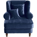 Max Winzer Big-Sessel inkl. 2x Zierkissen 55x55cm + 40x40cm Mareille dunkelblau