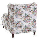 Fauteuil Max Winzer Big comprenant 2x coussins décoratifs 55x55cm + 40x40cm Mareille rosé