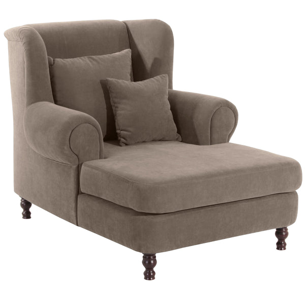Max Winzer Big armchair including 2 decorative cushions 55x55cm + 40x40cm Mareille sahara
