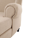 Fauteuil Max Winzer Big comprenant 2x coussins décoratifs 55x55cm + 40x40cm Mareille sable