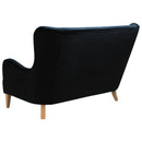 Max Winzer Sofa 2-Sitzer Medina schwarz