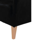 Max Winzer Sofa 2-Sitzer Medina schwarz