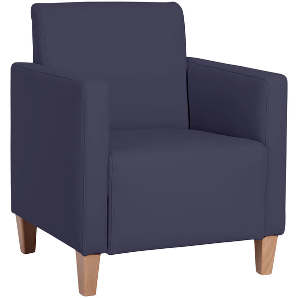 Max Winzer armchair Milla dark blue