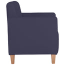 Fauteuil Milla bleu foncé de Max Winzer
