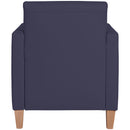 Fauteuil Milla bleu foncé de Max Winzer