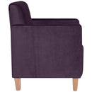Fauteuil Milla violet de Max Winzer