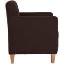 Fauteuil Max Winzer Milla chocolat