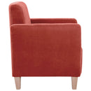 Fauteuil Milla de Max Winzer en terre cuite