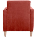 Fauteuil Milla de Max Winzer en terre cuite