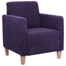 Fauteuil Milla violet de Max Winzer