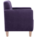 Fauteuil Milla violet de Max Winzer