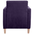 Fauteuil Milla violet de Max Winzer