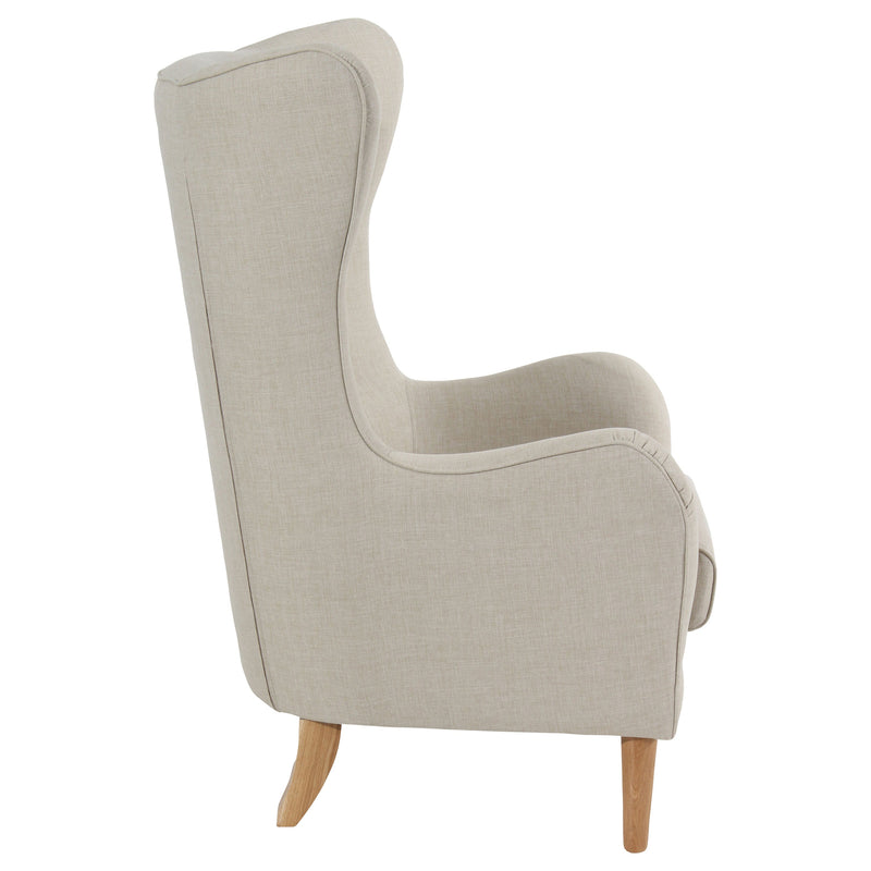 Max Winzer wingback chair Miriam beige