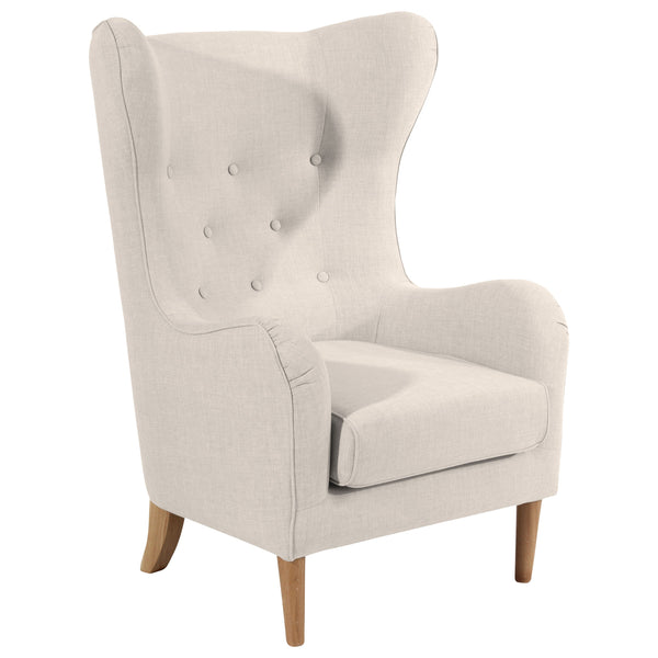 Max Winzer wingback chair Miriam cream