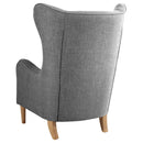 Max Winzer wingback chair Miriam grey