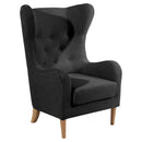 Max Winzer wingback chair Miriam black
