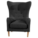 Max Winzer wingback chair Miriam black