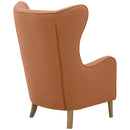 Fauteuil à oreilles Miriam de Max Winzer en terre cuite