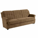 Max Winzer Sofa 3-Sitzer mit Bettfunktion Moldau braun