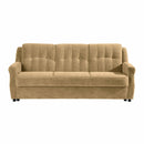 Max Winzer Sofa 3-Sitzer mit Bettfunktion Moldau sand