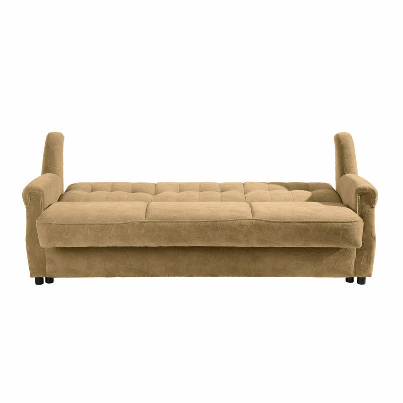 Max Winzer Sofa 3-Sitzer mit Bettfunktion Moldau sand