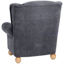 Max Winzer Ohrenbackensessel Monarch anthrazit