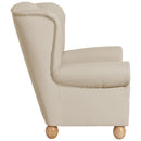 Fauteuil à oreilles Max Winzer Monarch beige