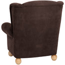 Fauteuil à oreilles Max Winzer Monarch marron