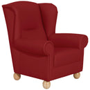 Fauteuil à oreilles Max Winzer Monarch chili