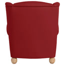 Fauteuil à oreilles Max Winzer Monarch chili