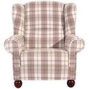 Fauteuil à oreilles Max Winzer Monarch sable